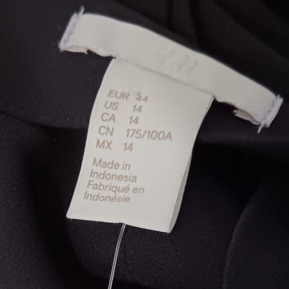 H&M Strapped Back Sheath Dress Size 14 NWT - Picture 6 of 7